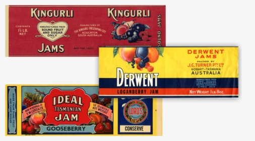 Commercial Jam Manufacturing In Australia Began On - Vintage Food Labels, HD Png Download, Transparent PNG