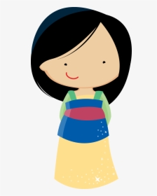 Cute Princess Png Mulan, Transparent Png, Transparent PNG
