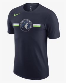 Nike Nba Minnesota Timberwolves Logo Dry Tee - Active Shirt, HD Png Download, Transparent PNG