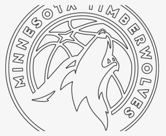 Minnesota Timberwolves Logo Png Transparent Images - Minnesota Timberwolves Logo Drawing, Png Download, Transparent PNG
