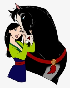 Disney Horse Mulan Clipart , Png Download - Disney Mulan Ride Khan, Transparent Png, Transparent PNG
