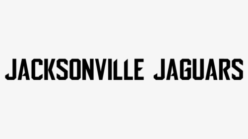 Jacksonville Jaguars - Jacksonville Jaguars Logo Text, HD Png Download, Transparent PNG