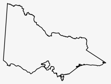 Victoria State Map Outline, HD Png Download, Transparent PNG