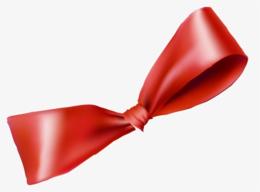 Bow Tie Red Necktie - Red Ribbon Aesthetic, HD Png Download, Transparent PNG