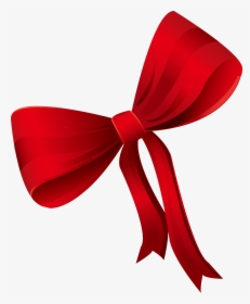 Butterfly Red Bow Tie Shoelace Knot - Transparent Background Red Bow, HD Png Download, Transparent PNG