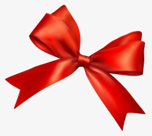 Bow Tie Red Ribbon Red Ribbon Lazo - Red Bow, HD Png Download, Transparent PNG