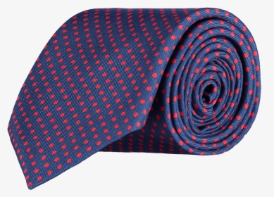 Spotted Silk Tie Blue Red - Paisley, HD Png Download, Transparent PNG