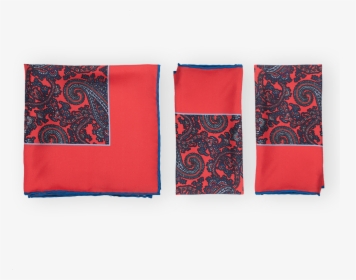 Paisley Red Tie Set - Patchwork, HD Png Download, Transparent PNG