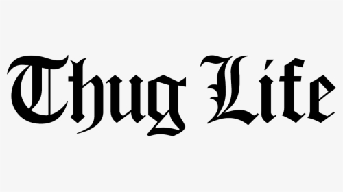 Thug Life Logo Picture - Thug Life Mlg Png, Transparent Png, Transparent PNG