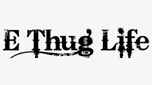 Thug Life Tattoo Design By Alessandro Bozzoni - Illustration, HD Png Download, Transparent PNG