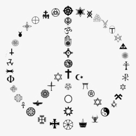 Religious Symbols Peace Sign, HD Png Download, Transparent PNG