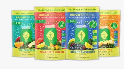 Brg Products - Bright Greens Blenderless Superfood Smoothie, HD Png Download, Transparent PNG