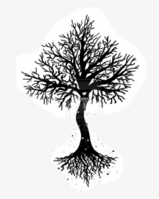 Sleeve Tattoo Tree Of Life - Tree Of Life Tattoo Stencil, HD Png Download, Transparent PNG