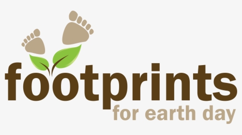 Footprints For Earth Day Logo - Footprints Logo Png, Transparent Png, Transparent PNG