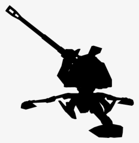 Artillery Silhouette - Artillery Images No Background, HD Png Download, Transparent PNG