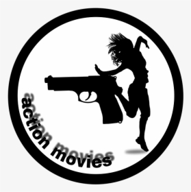 Transparent Gun Icon Png - Action Movies Icon Png, Png Download, Transparent PNG