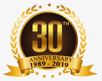 30th Anniversary 1989 2019, HD Png Download, Transparent PNG