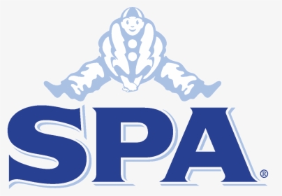 Large Blue Spa Logo - Spa Water Logo Png, Transparent Png, Transparent PNG