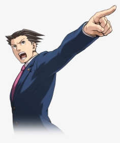 Ace Attorney Wiki - Ace Attorney Trials And Tribulations Edgeworth, HD Png  Download , Transparent Png Image - PNGitem