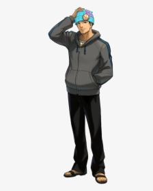 Former Attorney - Ace Attorney Hobo Phoenix, HD Png Download, Transparent PNG