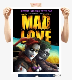 Transparent Suicide Squad Joker Png - Joker Mad Love Poster, Png Download, Transparent PNG