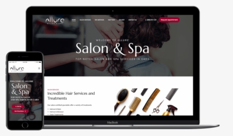 Salon Spa Pagina Web, HD Png Download, Transparent PNG