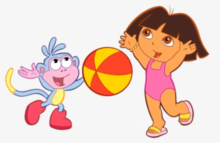 Dora The Explorer - Dora And Boots, HD Png Download, Transparent PNG