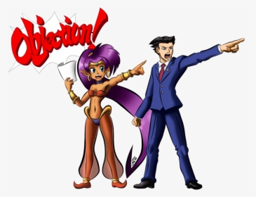 Shantae Phoenix Wright, HD Png Download, Transparent PNG