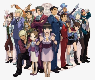 Phoenix Wright, Right, Hd Png Download , Transparent Png Image - Pngitem