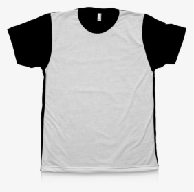 Active Shirt , Transparent Cartoons - Sublimation Black Shirt Blank, HD Png Download, Transparent PNG