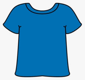 T-shirt Purple Clip Art - Blue Shirt Clipart, HD Png Download, Transparent PNG