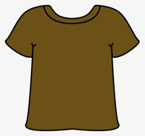 Brown Tshirt - Green Shirt Clipart, HD Png Download, Transparent PNG