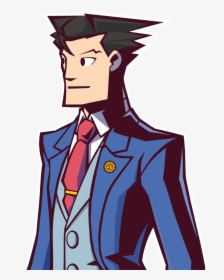 Ace Attorney Phoenix Wright - Ghost Trick Blue Detective, HD Png Download, Transparent PNG