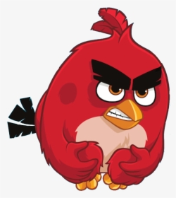 Angry Cartoon Png - Angry Birds Movie Red Flying, Transparent Png, Transparent PNG
