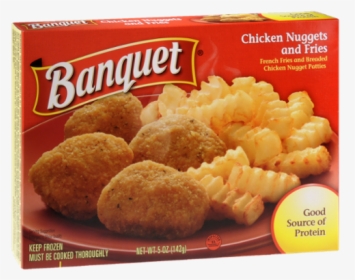 Banquet Chicken Nuggets And Fries, HD Png Download, Transparent PNG
