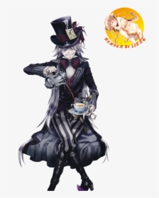 Clip Art Freeuse Stock Ciel Drawing Death The Kid - Anime The Mad Hatter, HD Png Download, Transparent PNG