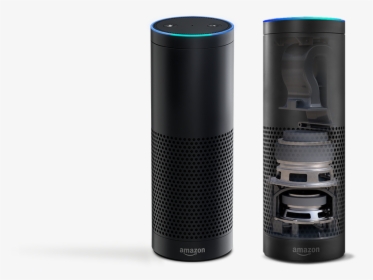 Parts Of Alexa Echo , Png Download - Amazon Echo Speaker Size, Transparent Png, Transparent PNG