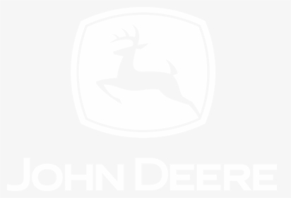 John Deere White Png Logo - John Deere Logo White, Transparent Png, Transparent PNG
