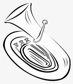 Tuba Clipart Free Clip Art Images - Sousaphone Clip Art, HD Png Download, Transparent PNG