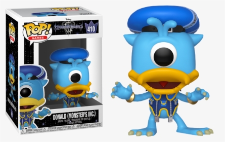 Kingdom Hearts 3 Donald Monsters Inc - Funko Pop Donald Monsters Inc, HD Png Download, Transparent PNG