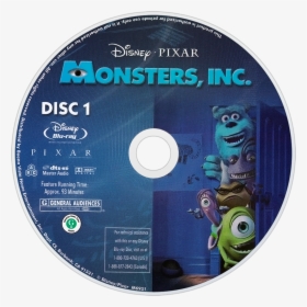 Image Id - - Disc Monsters Inc Dvd, HD Png Download, Transparent PNG