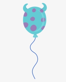 Clipart Balloon Monsters Inc - Monsters Inc Balloon Clipart, HD Png Download, Transparent PNG