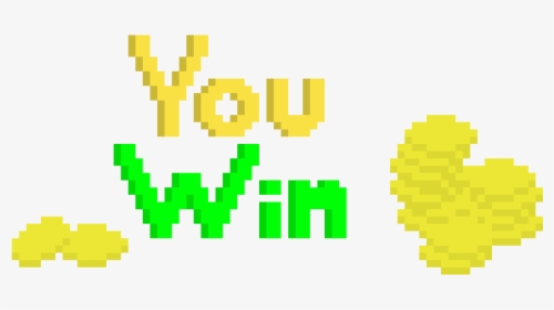 You Won Pixel Art, HD Png Download, Transparent PNG