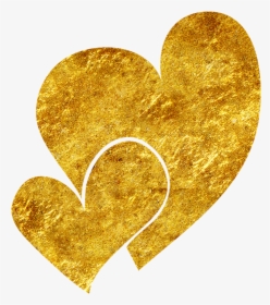Heart Gold Medal Home - Transparent Background Gold Heart Png, Png Download, Transparent PNG