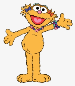 Zoe 04 - Zoey From Sesame Street, HD Png Download, Transparent PNG