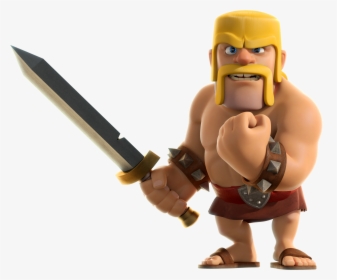 Clash Of Clans Barbarian - Clash Of Clans Hay Day Boom Beach Clash Royale, HD Png Download, Transparent PNG