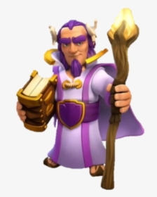 Grand Warden Info - Clash Of Clans Grand Warden, HD Png Download, Transparent PNG