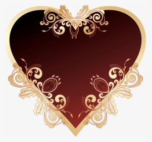 Dark Red Heart Png File, Transparent Png, Transparent PNG