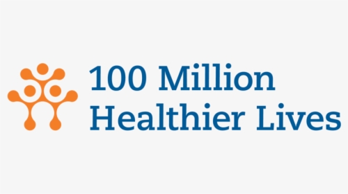 Logo-text - 100 Million Healthier Lives, HD Png Download, Transparent PNG