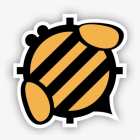 Transparent Honey Bee Png - Honeybee Ladybug Logo, Png Download, Transparent PNG